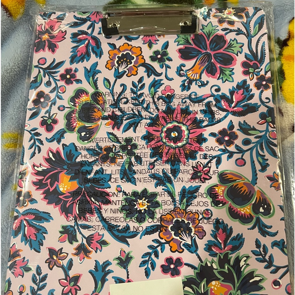 Vera Bradley clipboard folio